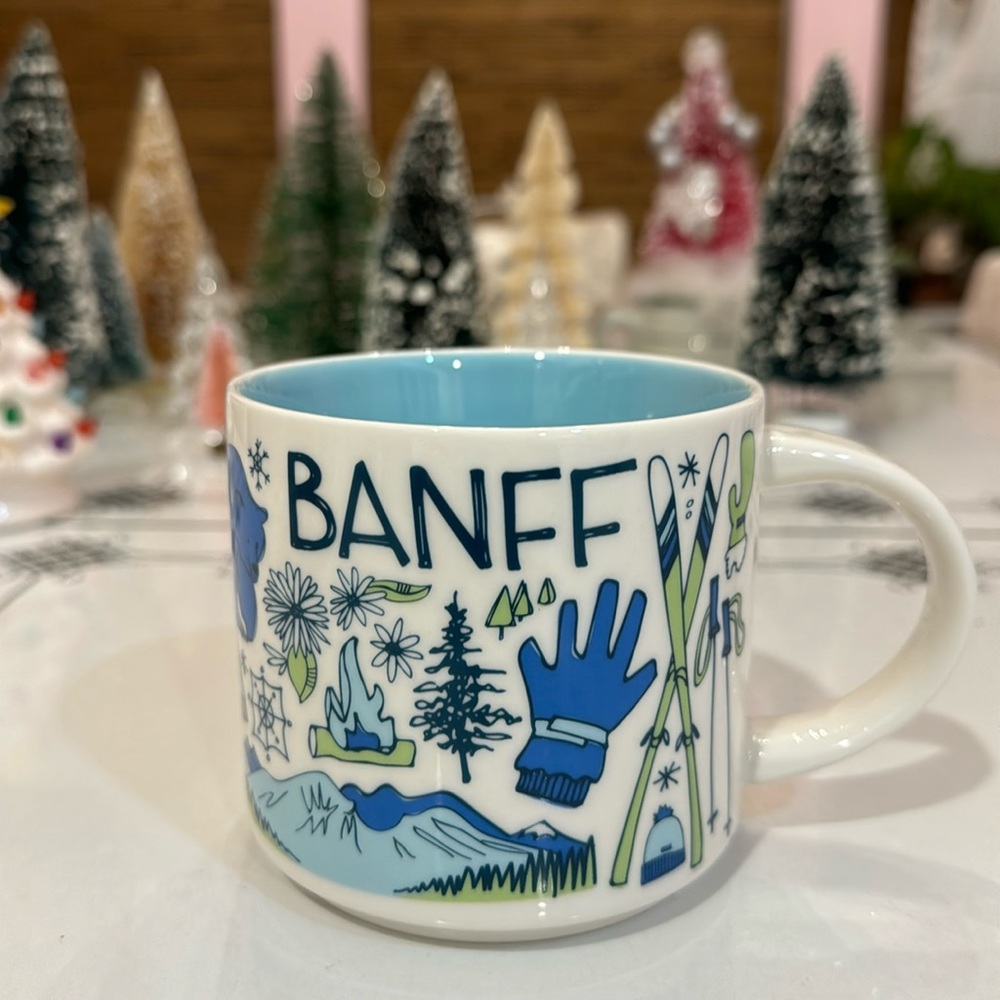 Starbucks  Mug Banff Canada “Been There Series” Across The globe Collection